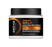 Maschera per capelli Intense Repair 400ml, 13% Protein-Care-Complex, Syoss Maschera per capelli secchi e danneggiati, ripara le fibre dei capelli in profondità