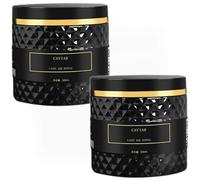 Maschera per capelli, Maschera per capelli coreana Caviar Bloom, per capelli coreana al caviale, capelli idratante e rigenerante a lunga durata | Rigenera i capelli secchi (2 pcs)