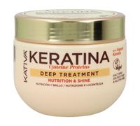 Maschera per Capelli Nutriente Kativa Keratina Deep 300 ml