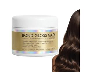 Maschera per capelli per la cura del cuoio capelluto, lozione idratante e | Maschera per capelli ad alta frequenza, 200 ml, lozione idratante e lucida, per riparare il cuoio capelluto
