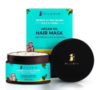 Maschera per capelli Pilgrim Olio di Argan con capelli secchi e crespi di...