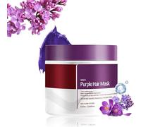 Maschera per capelli viola, 100 ml, collagene maschere per il trattamento dei capelli, nutrire, illuminare i capelli, riparare la forza e la lucentezza, rendere i capelli morbidi e setosi. Sicuro da