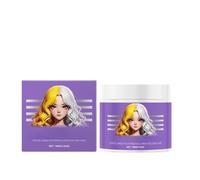 Maschera per capelli viola anti-giallo, balsamo idratante viola, nutre e ripara intensamente i capelli secchi e danneggiati, adatta a uomini e donne