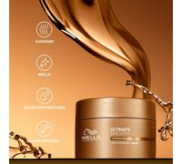 Maschera per Capelli Wella ULTIMATE SMOOTH 500 ml