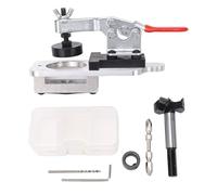 Maschera per cerniera nascosta Morsetti per armadietti 35 mm per l'installazione con taglierina per fori Kit maschera per tasselli Lavorazione del legno Posizionatore di foratura