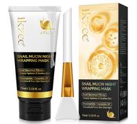 Maschera Per Dormire Alla Bava Di Lumaca, Estratto Naturale Di Bava Di Lumaca, Maschera Per Dormire Senza Lavaggio, Antirughe, Idrata Profondamente, Lenisce La Pelle, Leviga 75ml