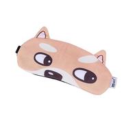 Maschera Per Dormire Con Disegno Di Un Cane A Forma Di Cartone Animato - Benda Rinfrescante Leggera E Versatile Per Il Relax