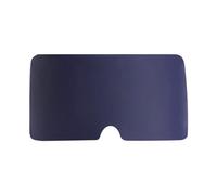 Maschera per dormire con peso, blocco della luce, doppio lato con imbottitura di perle e cotone, per donne e uomini, viaggi, relax, pisolino, aereo, per la notte