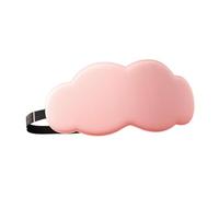 Ｚｉａｌｏｆｉ Maschera per dormire di ghiaccio, maschera per occhi, protezione per occhi sagomata in 3D, protezione per occhi, benda per, Rosa