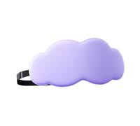 Ｚｉａｌｏｆｉ Maschera per dormire di ghiaccio, maschera per occhi, protezione per occhi sagomata in 3D, protezione per occhi, benda per, Viola