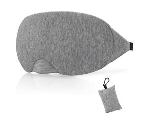 Maschera per dormire in cotone compatibile con unisex, ampia e morbida compagna di viaggio compatibile con il riposo profondo