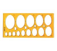 Maschera per Ellissi Arda - 31,6x15 cm - 7135 (Arancione Conf. 10)