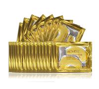 Maschera per Gli Occhi al Collagene in Gel di Cristallo Oro 24K 25 paia, Antietà e Rughe, Crema Idratante, per Rimuovere Borse Sotto Gli Occhi, Occhiaie, Occhi Gonfi