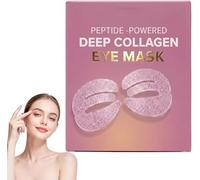 Maschera per gli occhi al collagene, maschera per gli occhi al collagene profonda alimentata a peptidi, patch sotto gli occhi a 360°, maschera per gli occhi con peptide di collagene, cerotti per occhi
