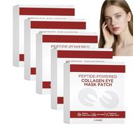 Maschera per gli occhi al collagene profondo alimentata al peptide, maschera per occhi sotto il trattamento delle occhiaie, maschera per il sollevamento degli occhi, maschera per occhi gonfi e