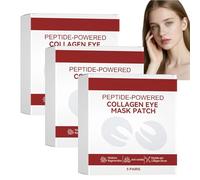 Maschera per gli occhi al collagene profondo alimentata al peptide, maschera per occhi sotto il trattamento delle occhiaie, maschera per il sollevamento degli occhi, maschera per occhi gonfi e