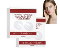 Maschera per gli occhi al collagene profondo alimentata al peptide, maschera per occhi sotto il trattamento delle occhiaie, maschera per il sollevamento degli occhi, maschera per occhi gonfi e