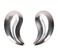 Maschera per gli occhi in acciaio inossidabile 304 cuscinetti di raffreddamento per occhi infrangibili a forma di luna per impacchi caldi freddi per la cura del viso set per la