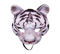 Maschera per Halloween, maschera da tigre, maschera per il viso, maschera per animali per giochi di ruolo, feste, festival, club, maschera tradizionale (#1)