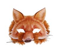 Maschera per Halloween, maschera da tigre, maschera per il viso, maschera per animali per giochi di ruolo, feste, festival, club, maschera tradizionale (#3)