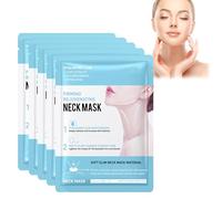 Maschera Per Il Collo - 5 Pezzi Maschera Lifting Del Collo, Cuscinetti Per La Cura Della Pelle Per Il Collo, Maschera Idratante Per Il Collo, Riduce le Rughe e Rassoda la Pelle