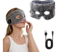 Maschera per il sollievo del seno sinusale, temperatura regolabile, riscaldata tramite USB, termoportatile, per alleviare la pressione, cuscinetti riscaldanti per il viso per emicrania, mal di testa