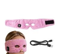 Maschera per il sollievo del seno sinusale, temperatura regolabile, riscaldata tramite USB, termoportatile, per alleviare la pressione, cuscinetti riscaldanti per il viso per emicrania, mal di testa