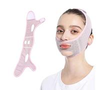 Maschera per Il Sonno per scolpire Il Viso di Bellezza, Maschera per Il Sollevamento della Linea V Riduttore per Doppio Mento, Maschere per Il Viso Modellanti della Linea V riutilizzabili (1Pcs)