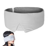 Maschera per il sonno regolabile: copertura per blocco della luce, fascia da notte traspirante | Design della maschera per dormire della sagomata totale, una comoda copertura per il sonno con