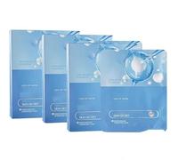 Maschera per il viso al collagene, maschera al collagene, maschera coreana con collagene profondo, anti-rughe, per tutti i tipi di pelle (3 confezioni)