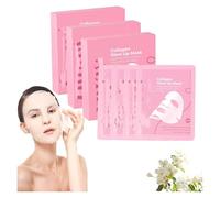 Maschera per il viso al collagene, maschera per il viso, maschera al collagene, maschera idratante profonda per ridurre le rughe e minimizzare i pori, luminosità come la pelle di vetro, miglioramento