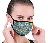 Maschera per il viso con mappa dei tesori dei pirati con bussola della nave vecchia Gabbiani e isole da uomo, donna, bambini, adolescenti, stampa confortevole, lavabile, riutilizzabile, per cosplay