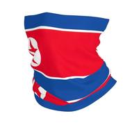 Maschera per il viso con stampa della bandiera coreana per il freddo sciarpa ghetta sciarpa antivento invernale scaldacollo per uomini e donne