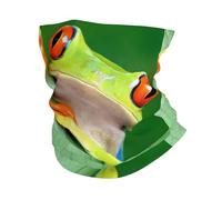 Maschera per il viso con stampa di rana e albero, sciarpa per il freddo, scaldacollo invernale antivento per uomini e donne