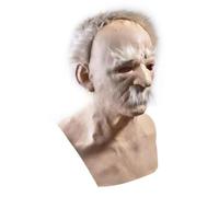 Maschera per il viso di Halloween in lattice raffigurante un viso
