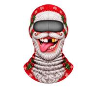 Maschera per il viso di un vecchio, umoristico, in pile, stile natalizio | Maschera da sci antivento per inverno, Halloween, cosplay, tempo freddo, all'aperto, moto, equitazione, pesca, corsa