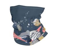 Maschera per il viso in stile fascia, fascia sportiva con motivo pianeta, adatta per viaggi, sci e ciclismo.