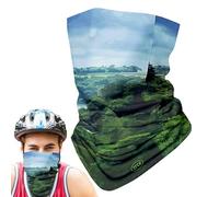 Maschera per il viso, scaldacollo caldo, sciarpa per il collo, bandana per il viso, fascia per il collo invernale traspirante, fascia antivento per escursionismo, ciclismo, Ydr1115, Se référer au