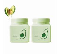 Maschera per la cura dei capelli, Avocado Deep Conditioning Hair Mask, nutre profondamente, idrata e migliora la secchezza dei capelli per il salone, per capelli secchi rotti donne, famiglia, mamma