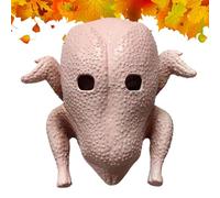 Maschera per la testa di - Realistico oggetto di Halloween in lattice | Divertenti copricapi cosplay per Halloween, feste in maschera, teatro, carnevale e spettacoli teatrali | Maschere reali