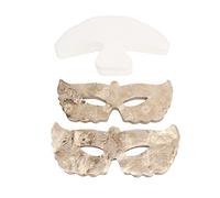 Maschera per la zona a T in seta sulla fronte, 100 pezzi, foglio di carta per maschera per gli occhi, fai te, usa e getta, per salone di bellezza, idratante, set di maschere per