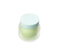 Maschera per labbra alla menta: cura delle labbra coreana durante la notte con menta di mela, tea tree e olio d'oliva, lenitiva, idratante, balsamo rinfrescante, consistenza morbida