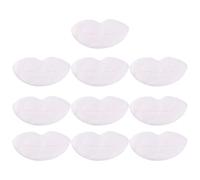 Maschera per Labbra Monouso 1000 Pezzi in Fibra Vegetale Bianca | DIY Cura Labbra a Casa, per Donne, Formato Traspirante e Aderente alla Pelle