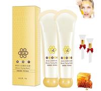 Maschera per lacerazione del mie-le, peeling, controllo olio ridotto e pori di restringimento, maschera per lana di mie-le per tulipano luminoso, pelle morta pulita, maschera (2pcs)