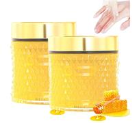 Maschera per le mani al ringiovanente, maschera per le mani Peel Off, cera per le mani naturale al latte e Peel Off, pellicola per le mani esfoliante idratante e nutriente (2pcs)