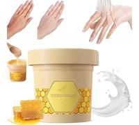 Maschera per le mani con cera al latte e miele, cera per le mani al latte e miele, Honey Milk Wax Hand Mask, cera per le mani peeling al latte e miele, maschera esfoliante per le mani (1pcs)