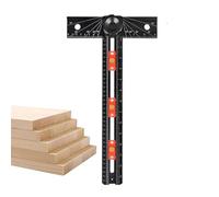 Maschera per Maniglie da Mobile - Localizzatore Punzone a T Misura | Guida di Foratura con Localizzatore a Punzone | per Falegnami, Carpentieri, Manutentori, Proprietari Casa, Cucine, Bagni, Armadi