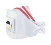 Maschera per materiali isolanti e legno duro 3M Aura 9332+