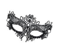 Maschera per occhi a forma di animale per mascherare il viso | Costume nero per sfilate di moda, matrimoni, compleanni, Halloween, abito da sera, Natale, carnevale, giochi di ruolo