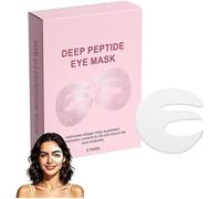 Maschera per occhi al collagene con peptidi profondi, cerotti sotto gli occhi per occhiaie e occhi gonfi, design in tre pezzi copre l'intera area degli occhi per linee sottili e borse per gli occhi (1
